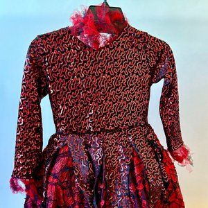 HALLOWEEN:  Chasing Fireflies - Punk Devil Costume For Girls - Size 8